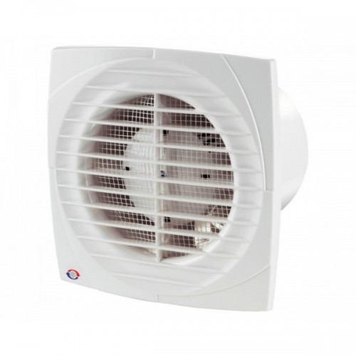 Ventilátor 125 DVT+ťahový spínač+časový dobeh