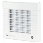 Ventilátor 125MA-automatická žaluzia--zapínanie a vypínanie vypínačom na svetlo