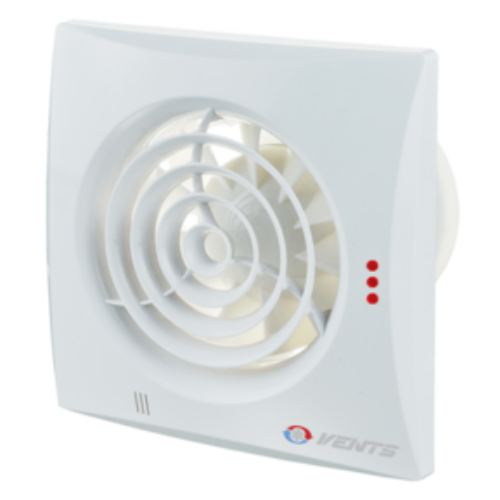 Ventilátor VENTS 100 Quiet Duo-dvojrýchlostné-zapínanie a vypínanie vypínačom na svetlo