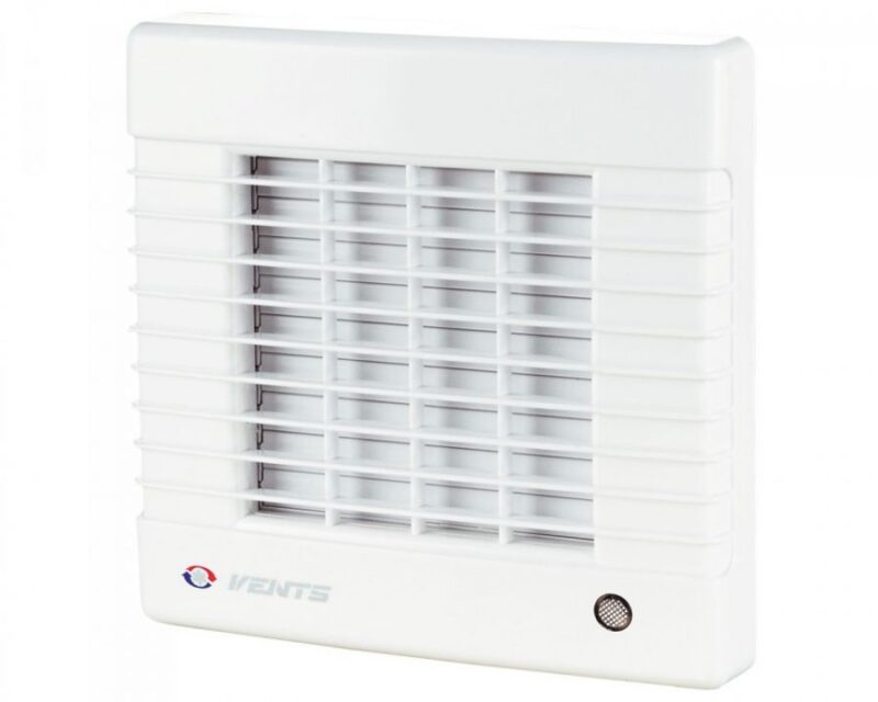 Ventilátor VENTS 150 MAT-automatická žaluzia+časový dobeh