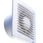 Ventilátory do kúpeľne a WC-100HT E-STYLE- 95m3 / hp = 24Pa-parový senzor+časový dobeh+spätná klapka-vhodná aj do stropu