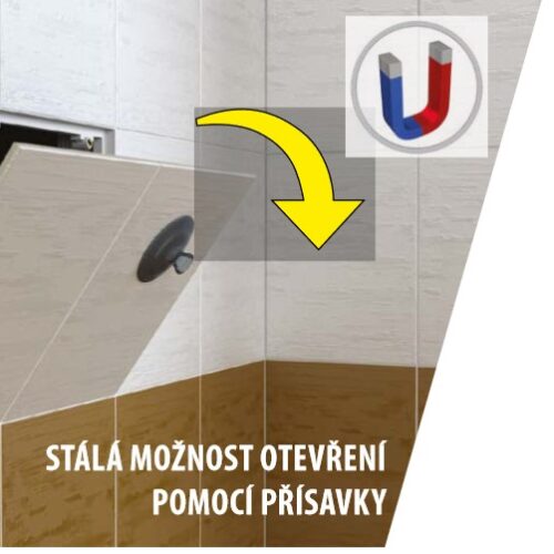 MD 330×470 Revízne dvierka pod obklad