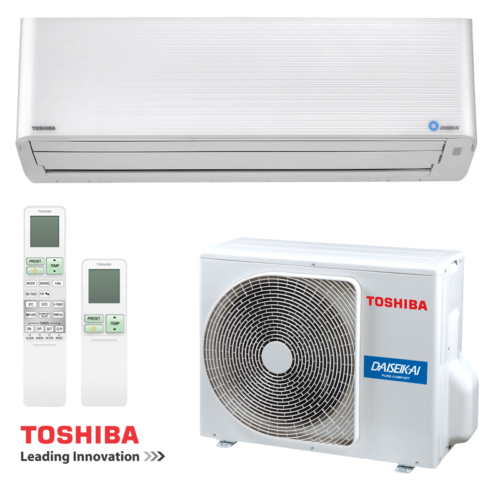 Nástenná klimatizácia Toshiba Daiseikai 9 RAS-10PKVPG-E + RAS-10PAVPG-E (2,5kW/3,2kW)