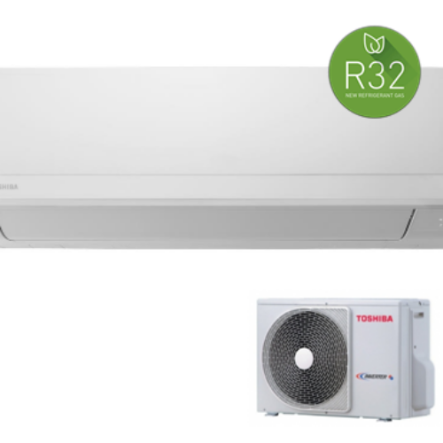 Nástenná klimatizácia nová Toshiba Seiya 13 RAS-B13E2KVG-E + RAS-13E2AVG-E 3,3kW/3,6kW