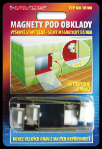 Magnetky pod obklady