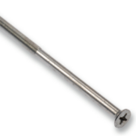 SCREW M6 x 120mm - Skrutka M6 s bielym krytom