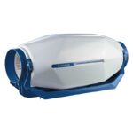 Zvukovo izolované poloradiálne ventilátory Blauberg inWave 100/125 priemer 100-125mm-trojrýchlostný dvojprírubový  napätie 230V