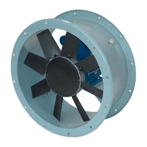 Protivýbušné potrubné axiálne ventilátory DYNAIR  CC-ATX 314-A-M-2300m3/h 230V