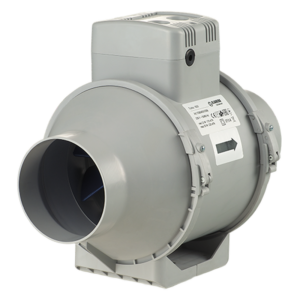 Poloradiálne potrubné ventilátory Blauberg Turbo 100 priemer 100mm-dvojrýchlostný výkon:170-220m3/h napätie 230V