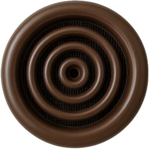 Mriežka plastová MV51/2BVS hnedá-so sieťkou proti hmyzu 2kusy v balení