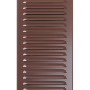 OPZ 190x340 Hnedá Hliníková mriežka 