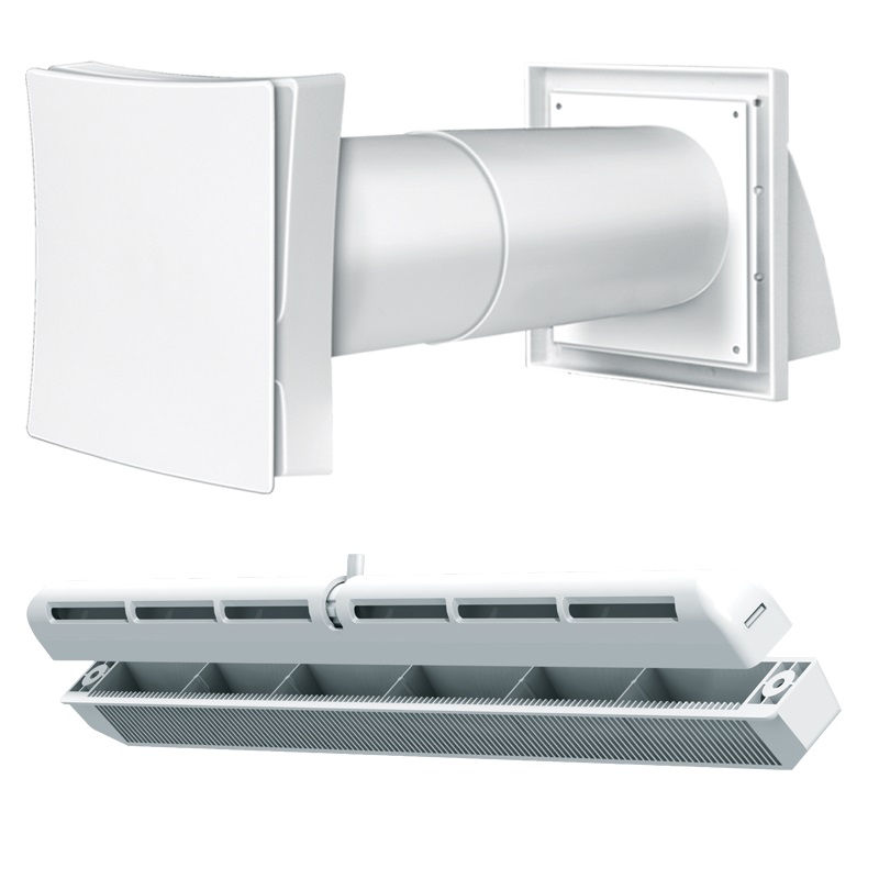 Vetracie sústavy bez motora