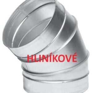 Hliníkové koleno HK 45st/pre potrubie  Ø250mm