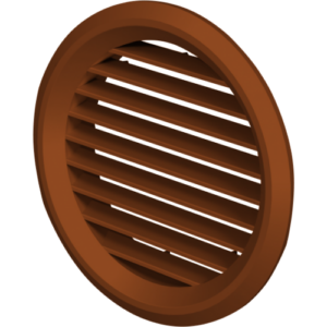 Mriežka plastová MV80BVS MAHAGÓN-so sieťkou proti hmyzu 