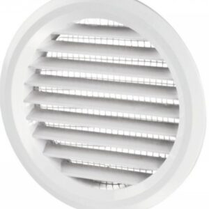 Mriežka plastová MV80BVS-bielá so sieťkou proti hmyzu