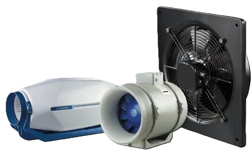 Priemyselné ventilátory