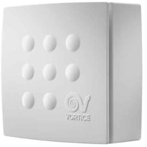 Radiálny ventilátor QUADRO MICRO 100 - Výkon 65/90 m3/h - Hlučnosť 32,3/39,2 Lp dB(A)