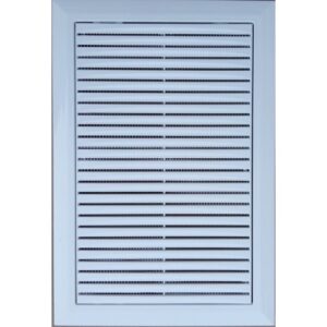 Plastové revízne dvierka D 200x300 s odvetraním svetlo šedé