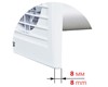 Ventilátor Vents 125S-zapínanie a vypínanie vypínačom na svetlo