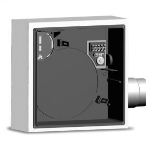  Vortice QE-B I K90 R 2R - Protipožiarna skrinka pre zapustenú montáž
